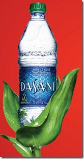 Dasani Plant Bottle made with 30% plant based material