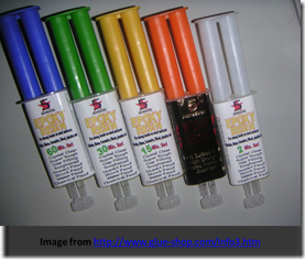 Two Part Epoxy Resin Syringes