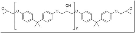 diglycidyl ether of bisphenol A