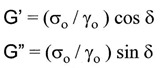 dymanic moduli calculations