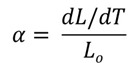 equation for CTE