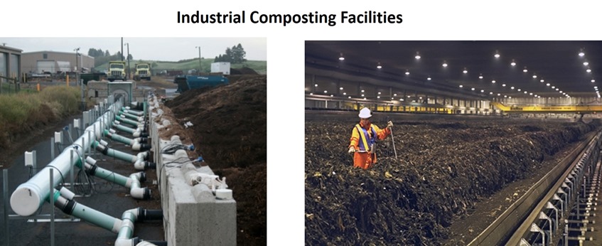 Industrial compost facilities